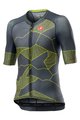 CASTELLI κοντομάνικες φανέλα - CLIMBER'S 3.0 - γκρί/κίτρινο