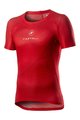 CASTELLI κοντομάνικα μπλουζάκια - PRO MESH - κόκκινο