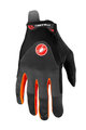 CASTELLI γάντια με μακριά δάχτυλα - ARENBERG GEL LF - γκρί/πορτοκαλί