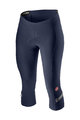 CASTELLI Παντελόνια ¾ χωρίς τιράντες - VELOCISSIMA 2 LADY - ροζ/μπλε