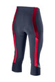 CASTELLI Παντελόνια ¾ χωρίς τιράντες - VELOCISSIMA 2 LADY - ροζ/μπλε