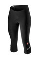 CASTELLI Παντελόνια ¾ χωρίς τιράντες - VELOCISSIMA 2 LADY - τιρκουάζ/μαύρο