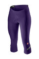 CASTELLI Παντελόνια ¾ χωρίς τιράντες - VELOCISSIMA 2 LADY - μωβ