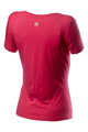 CASTELLI κοντομάνικα μπλουζάκια - LOGO W LADY - ροζ