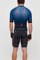 CASTELLI κοντή φανέλα και κοντό παντελόνι - AERO RACE - μπλε/γκρί