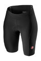 CASTELLI κοντά παντελόνια χωρίς ιμάντες - VELOCISSIMA 2 LADY - μαύρο