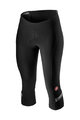 CASTELLI Παντελόνια ¾ χωρίς τιράντες - VELOCISSIMA 2 LADY - μαύρο