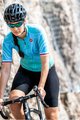 CASTELLI κοντομάνικες φανέλα - CLIMBER'S 2.0 LADY - τιρκουάζ/μπλε