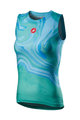CASTELLI αμάνικα μπλουζάκια - PRO MESH W LADY - τιρκουάζ/μπλε