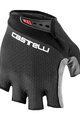 CASTELLI γάντια με κοντά δάχτυλο - ENTRATA V - μαύρο