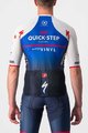 CASTELLI κοντομάνικες φανέλα - QUICK-STEP 2022 CLIMBER'S 3.1 - μπλε/λευκό