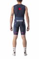 CASTELLI κοντά παντελόνια με τιράντες - QUICK-STEP 2022 - μπλε