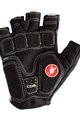 CASTELLI γάντια με κοντά δάχτυλο - DOLCISSIMA 2 LADY - μαύρο/λευκό