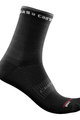CASTELLI κάλτσες κλασικές - ROSSO CORSA 11 LADY - μαύρο