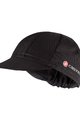 CASTELLI καπέλα - ENDURANCE CAP - μαύρο