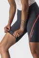 CASTELLI κοντά παντελόνια χωρίς ιμάντες - VELOCISSIMA 3 LADY - γκρί/ασημένιο/ροζ