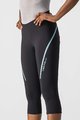 CASTELLI Παντελόνια ¾ χωρίς τιράντες - VELOCISSIMA 3 LADY - γαλάζιο/μαύρο