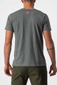 CASTELLI κοντομάνικα μπλουζάκια - VENTAGLIO TEE - γκρί