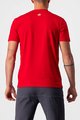 CASTELLI κοντομάνικα μπλουζάκια - MAURIZIO TEE - κόκκινο