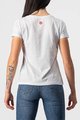 CASTELLI κοντομάνικα μπλουζάκια - BELLAGIO TEE LADY - λευκό