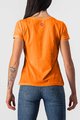 CASTELLI κοντομάνικα μπλουζάκια - BELLAGIO TEE LADY - πορτοκαλί