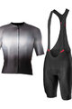 CASTELLI κοντή φανέλα και κοντό παντελόνι - AERO RACE 6.0 - λευκό/γκρί/μαύρο
