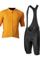 CASTELLI κοντή φανέλα και κοντό παντελόνι - ENDURANCE ELITE - πορτοκαλί/μαύρο