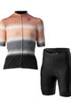 CASTELLI κοντή φανέλα και κοντό παντελόνι - DOLCE LADY - γκρί/ροζ/μαύρο
