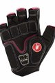 CASTELLI γάντια με κοντά δάχτυλο - DOLCISSIMA 2 LADY - κόκκινο