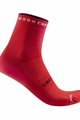 CASTELLI κάλτσες κλασικές - ROSSO CORSA 11 LADY  - κόκκινο