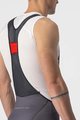 CASTELLI κοντά παντελόνια με τιράντες - COMPETIZION KIT - γκρί