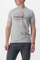 CASTELLI κοντομάνικα μπλουζάκια - FINALE TEE - γκρί