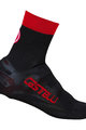 CASTELLI γκέτες ποδηλατικών παπουτσιών - BELGIAN  - μαύρο/κόκκινο