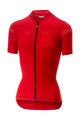 CASTELLI κοντομάνικες φανέλα - PROMESSA 2.0 LADY - κόκκινο
