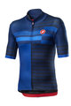 CASTELLI κοντομάνικες φανέλα - MID WEIGHT PRO - μπλε