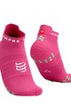 COMPRESSPORT καλτσάκια - PRO RACING 4.0 RUN - ροζ/πράσινο
