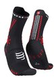 COMPRESSPORT κάλτσες κλασικές - PRO RACING 4.0 TRAIL - κόκκινο/μαύρο
