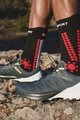 COMPRESSPORT κάλτσες κλασικές - PRO RACING 4.0 TRAIL - μαύρο/κόκκινο