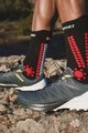 COMPRESSPORT κάλτσες κλασικές - PRO RACING 4.0 TRAIL - κόκκινο/μαύρο