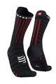 COMPRESSPORT κάλτσες κλασικές - AERO - κόκκινο/μαύρο