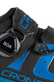 ποδηλατικά παπούτσια - CX-3-19 MTB NYLON - μπλε/μαύρο