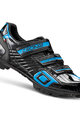 ποδηλατικά παπούτσια - CX-4-19 MTB NYLON - μπλε/μαύρο