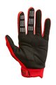 FOX γάντια με μακριά δάχτυλα - DIRTPAW GLOVE - μαύρο/κόκκινο