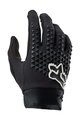 FOX γάντια με μακριά δάχτυλα - DEFEND - μαύρο