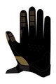 FOX γάντια με μακριά δάχτυλα - DEFEND - μαύρο/καφέ