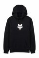 FOX φούτερ - FOX HEAD FLEECE PO - μαύρο