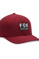 FOX καπέλα - NON STOP TECH FLEXFIT - μπορντό