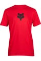 FOX κοντομάνικα μπλουζάκια - FOX HEAD PREMIUM - κόκκινο