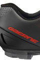 GAERNE ποδηλατικά παπούτσια - KOBRA MTB - μαύρο/κόκκινο