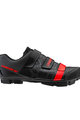 GAERNE ποδηλατικά παπούτσια - LASER MTB - κόκκινο/μαύρο